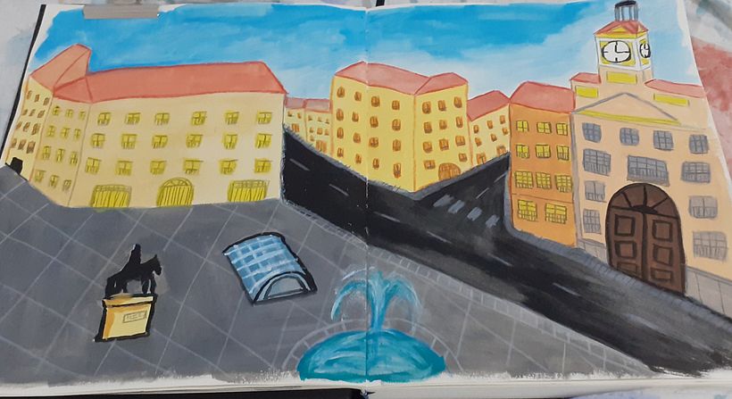 Mi Proyecto del curso: Sketchbook pictórico en gouache 1