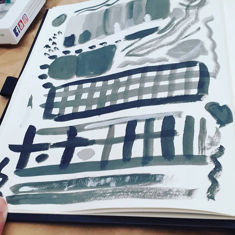 Mi Proyecto del curso: Sketchbook pictórico en gouache 4