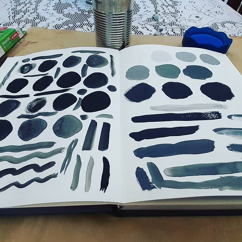 Mi Proyecto del curso: Sketchbook pictórico en gouache 5