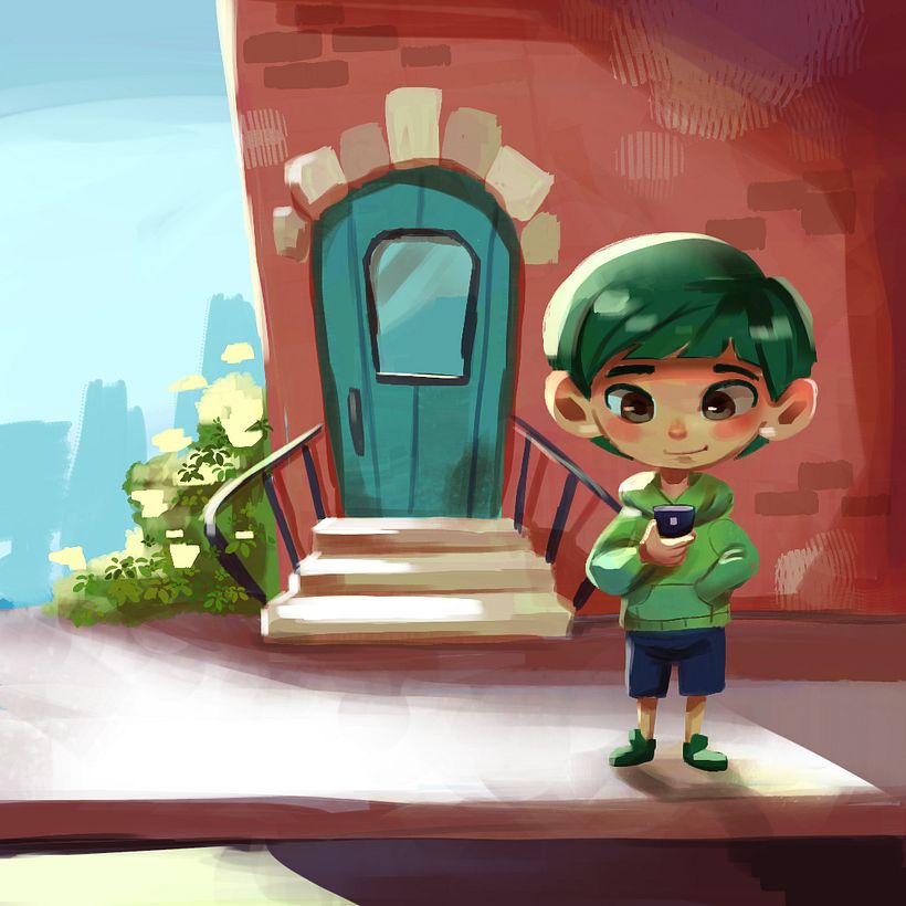 My project in Lighting Principles for Digital Painting course 3