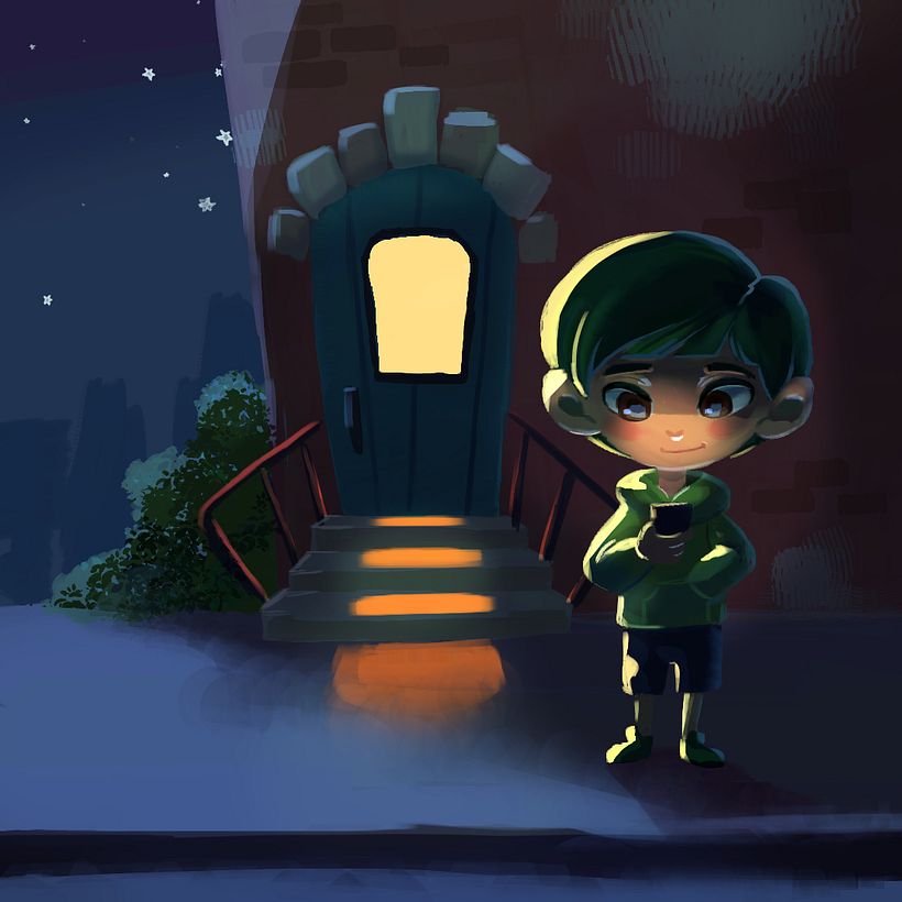 My project in Lighting Principles for Digital Painting course 4