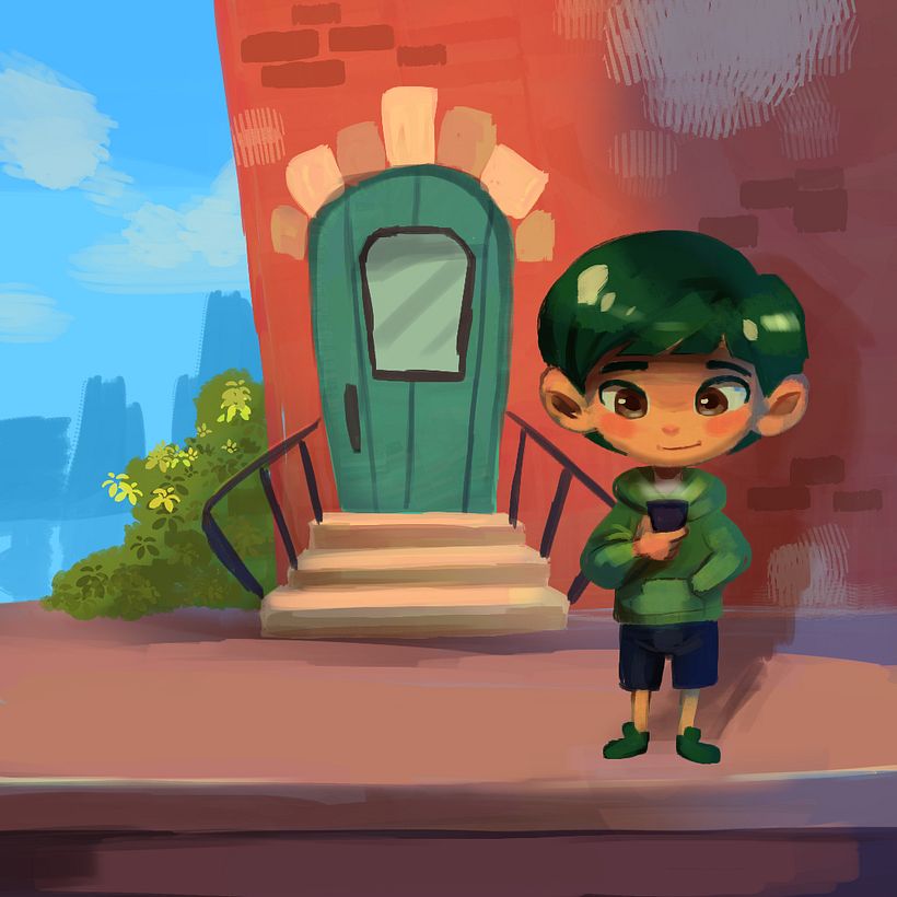 My project in Lighting Principles for Digital Painting course 5