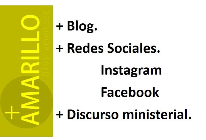 AMARILLO. Dios acontece. 11