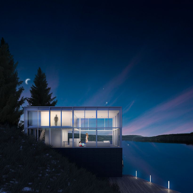 Mi Proyecto del curso: Representación de espacios arquitectónicos con 3D Studio Max 1