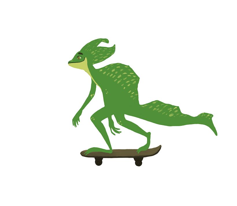 My project in Character Design: Illustrate an Expressive Creature course 2