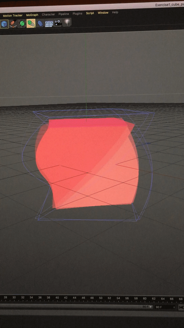 Animated cube [Digital Animation with Experimental Techniques course] 4