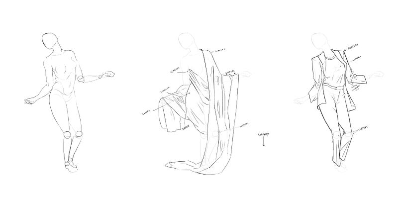 My project in Basic Principles of Drawing People from Imagination course 9