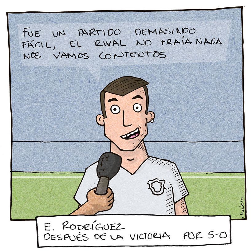 Un giro a las frases cliché de futbolista
