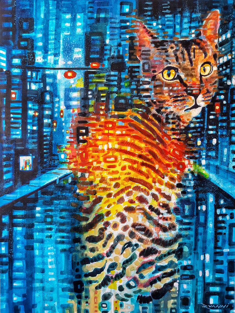 "Fígaro, o Gato e a Cidade" 1