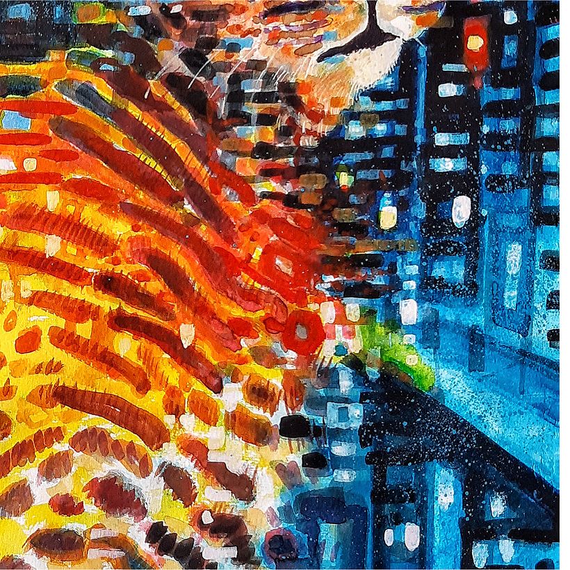 "Fígaro, o Gato e a Cidade" 8