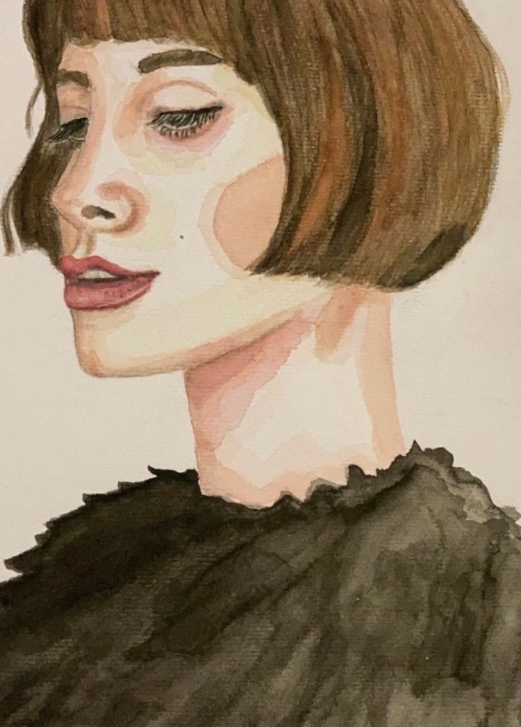 My project in Watercolor Portrait from a Photo course 3