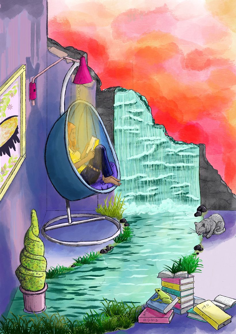 My project in Procreate: Creative Illustration Techniques course 1