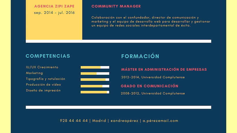 Tipografías distintas y otro tipo de elementos pueden ayudar.