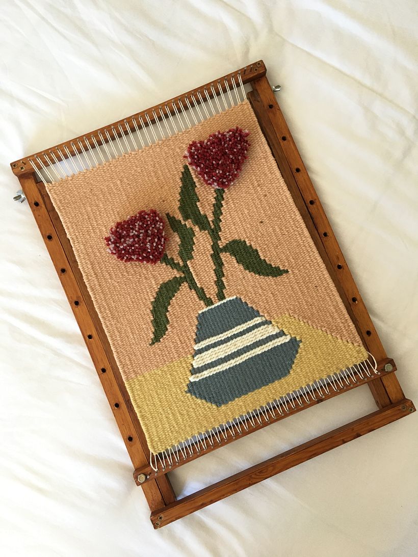 Tapiz "Jarrón con flores" 1