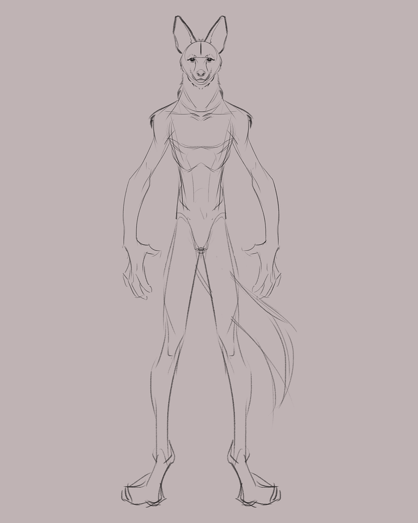 Lobo Guará Arqueiro Domestika