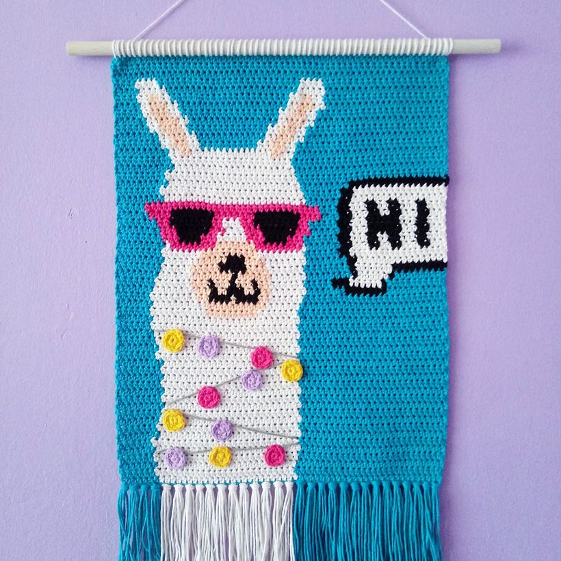Mi Proyecto del curso: Intarsia crochet: teje tus propios tapices 2