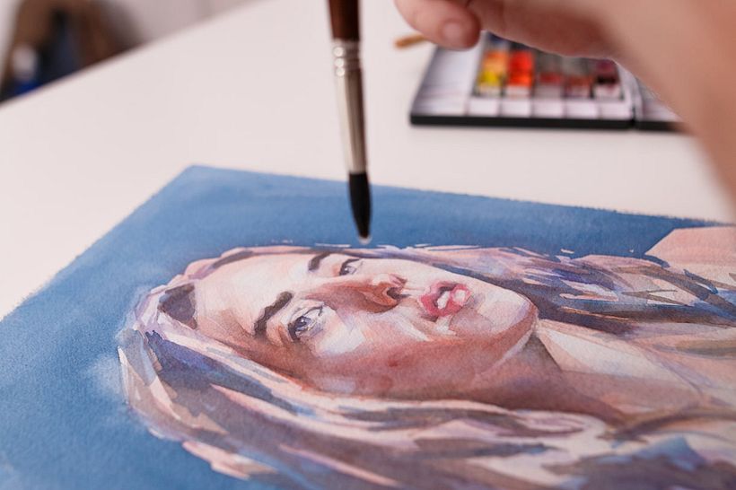 Les personnes intéressées par l'aquarelle peuvent commencer à s'exercer dès maintenant.