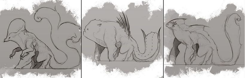 Sketchbook / Creature designs 11
