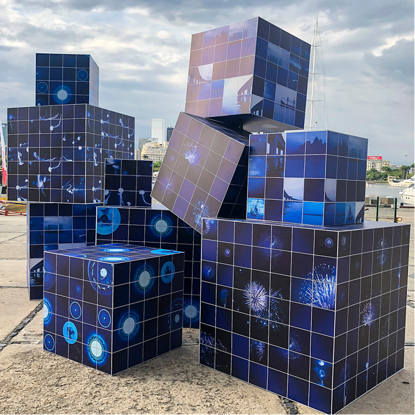 The “Calipso” photo-sculpture.