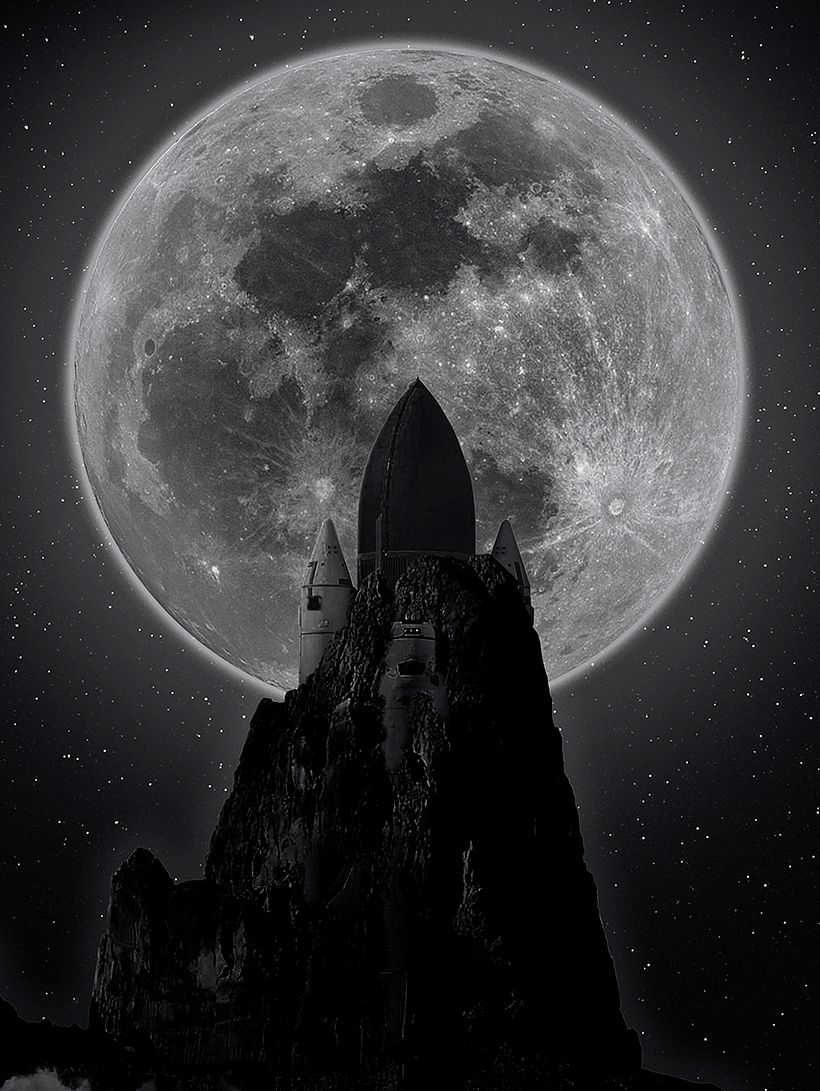 Its a combination of my love for space aviation/exploration and outer space. 