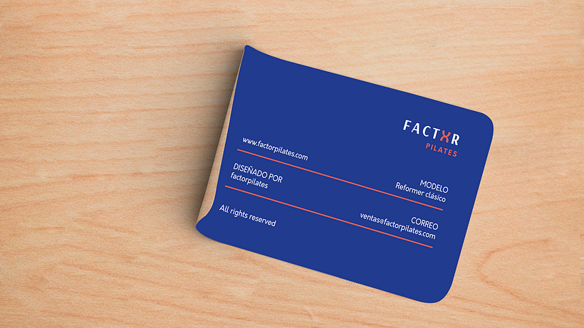 Factor Pilates / Branding 10