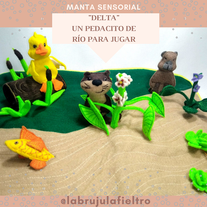 Manta sensorial "Delta del Parana" 1