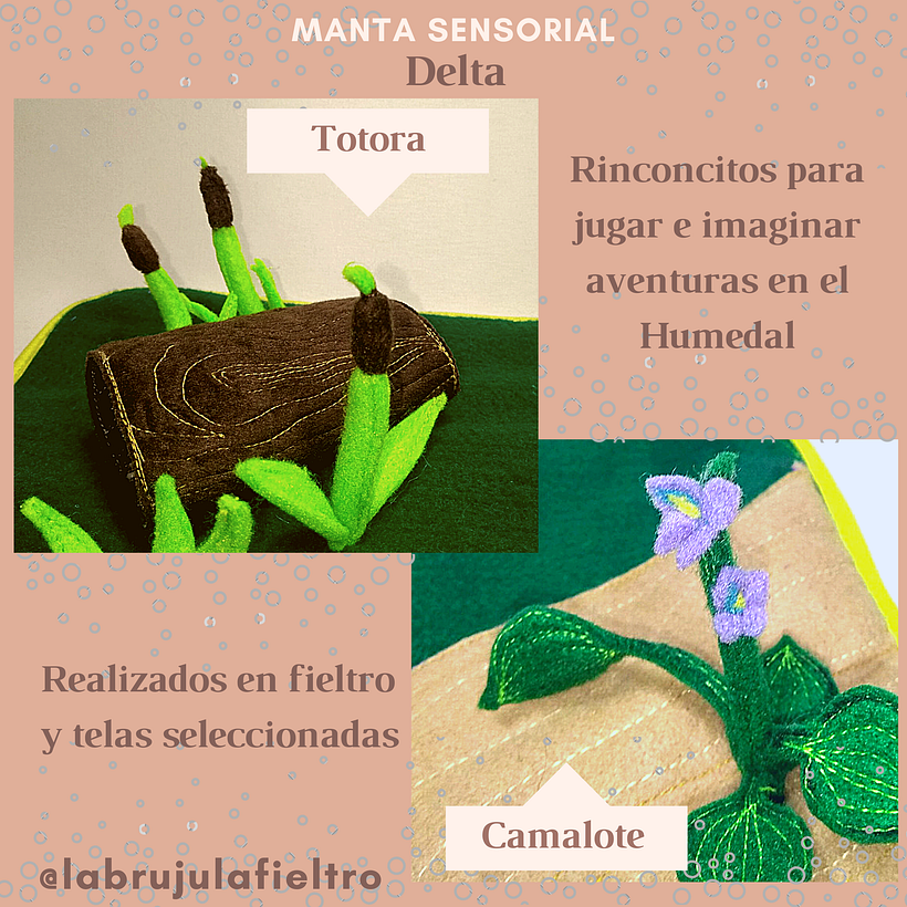 Manta sensorial "Delta del Parana" 5
