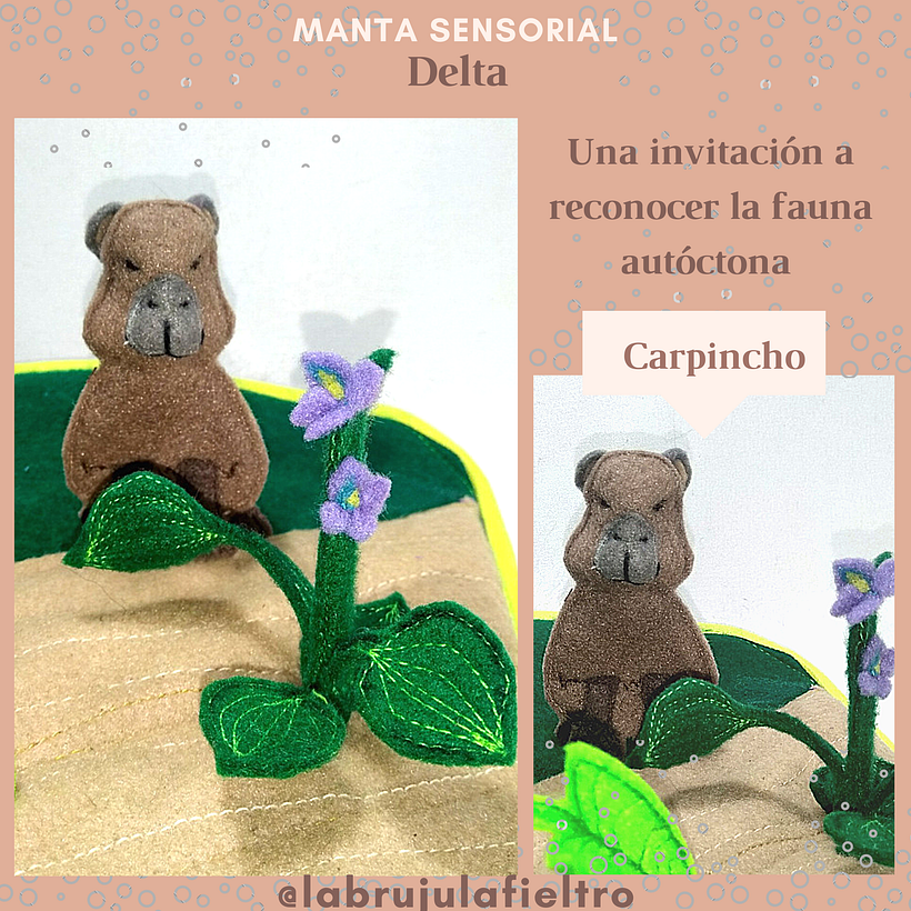 Manta sensorial "Delta del Parana" 3