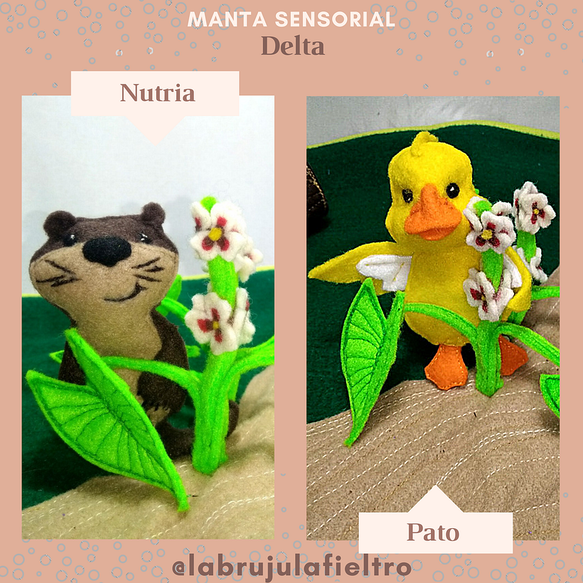 Manta sensorial "Delta del Parana" 4