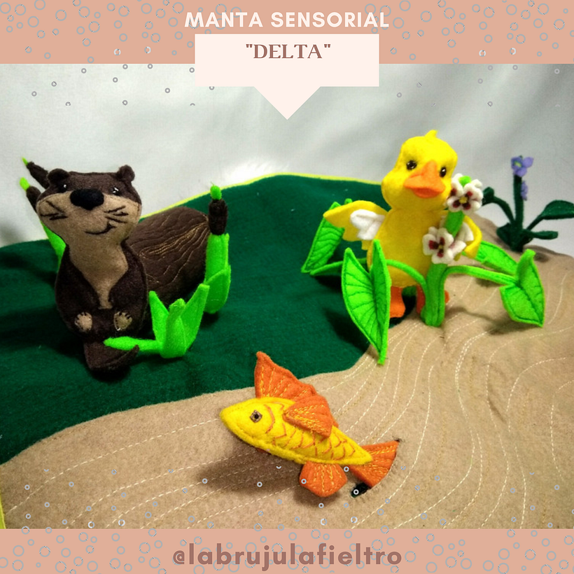 Manta sensorial "Delta del Parana" 7
