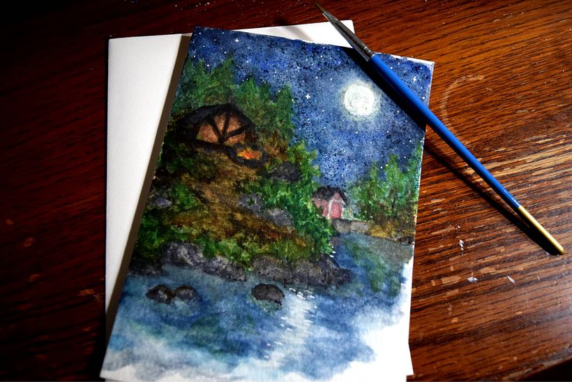 Camping by the Lake 1