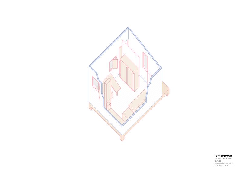 Axonometrica Interior.