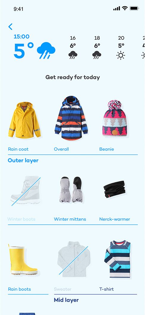 Reima Weather App 6