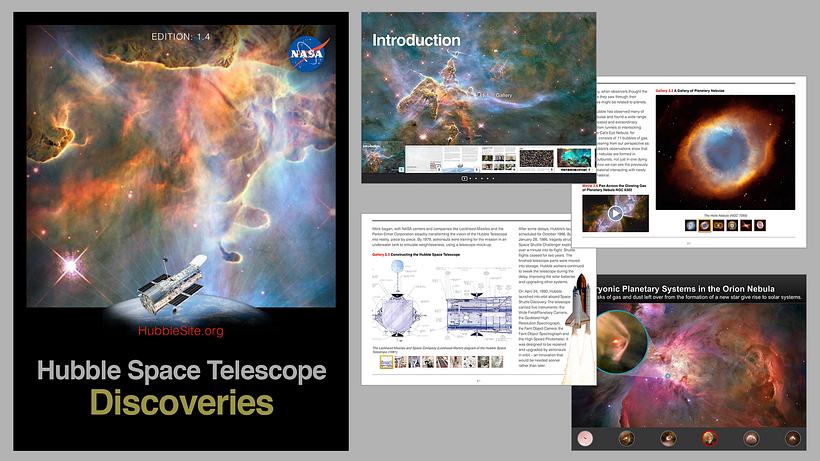 Images from one of the many ebooks available to view.