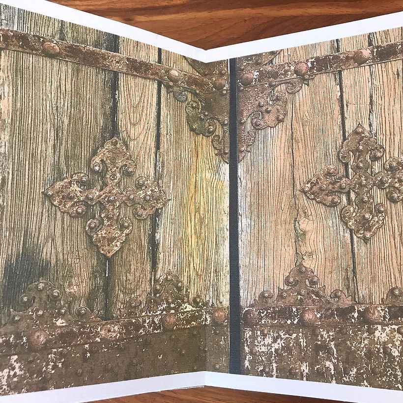 middle page - close up of gate