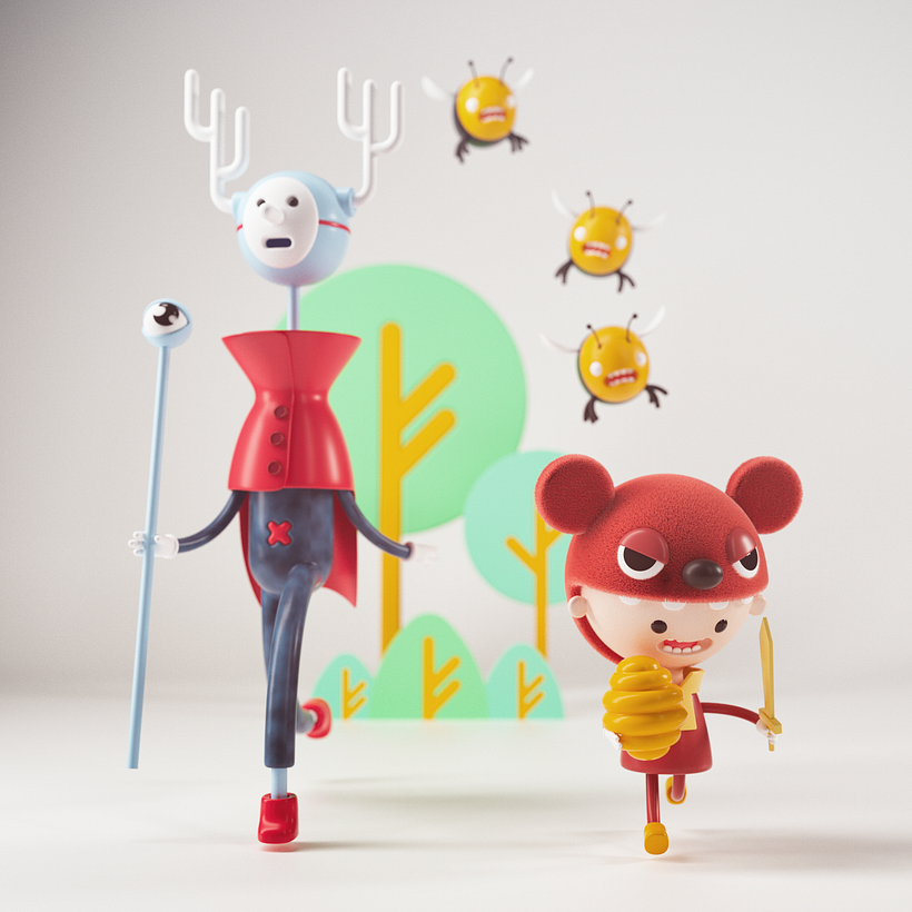 Duo de Aventuras en acción