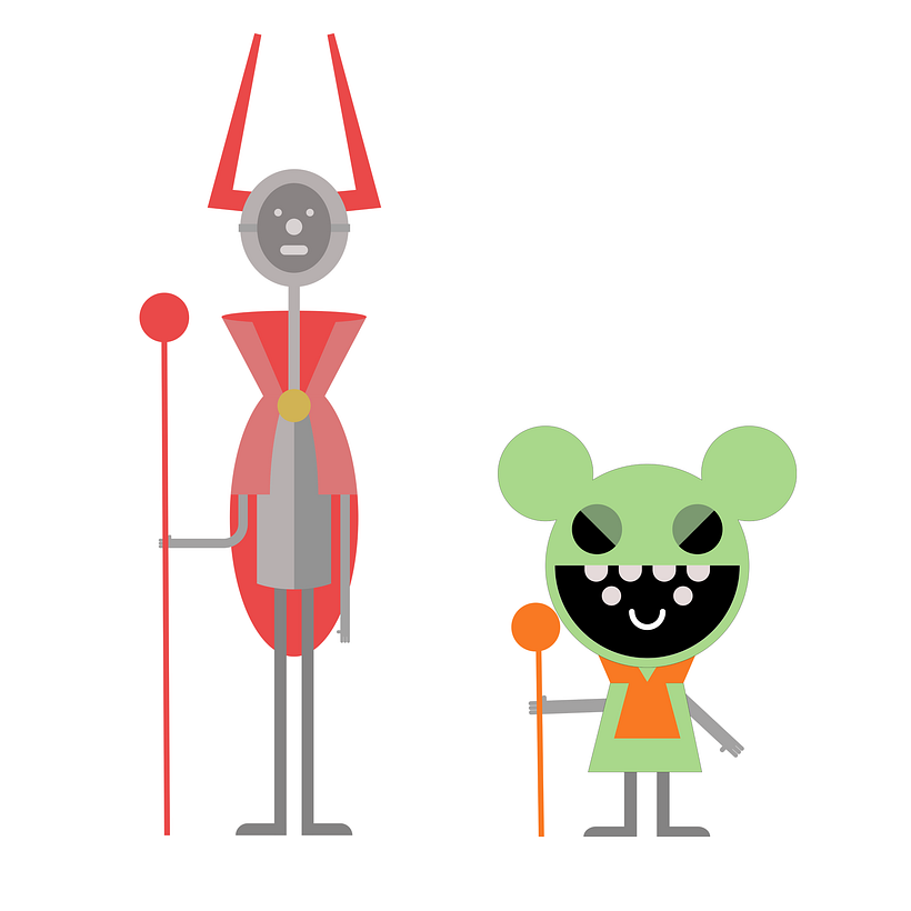 Boceto Duo de Aventuras