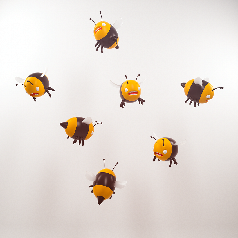 Abejas enfurecidas