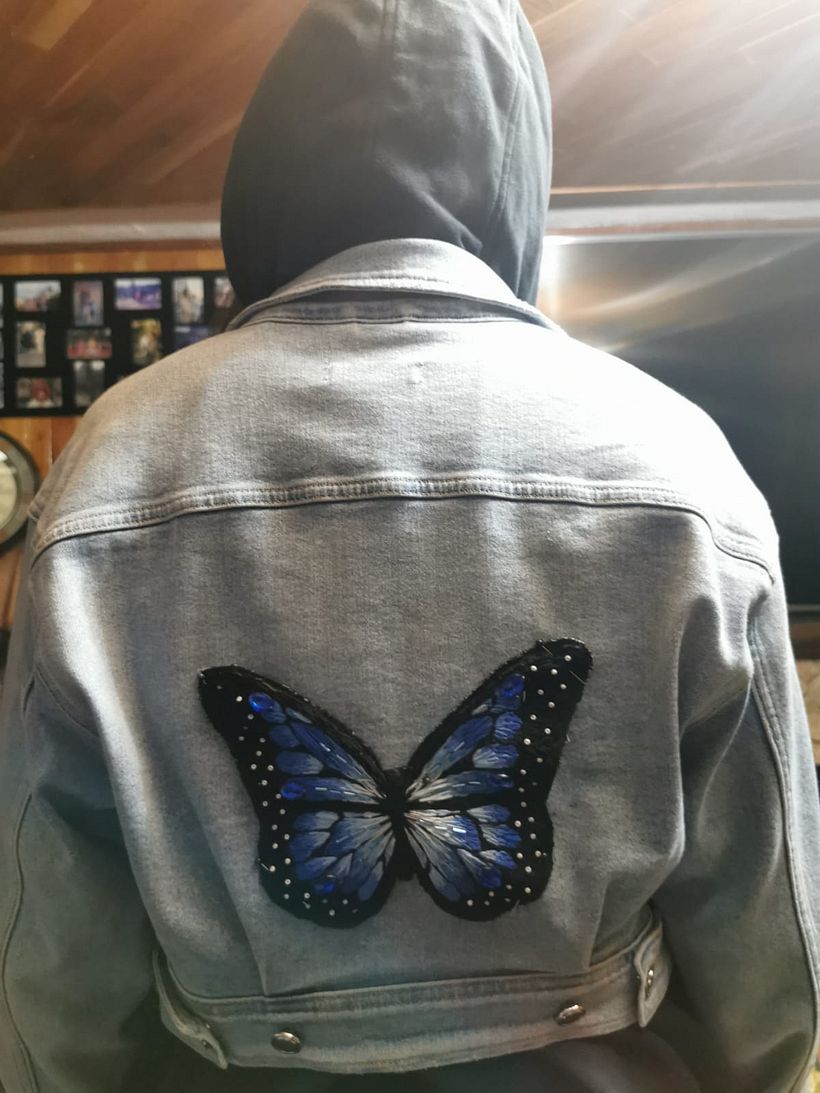 Mariposa Bordada 1