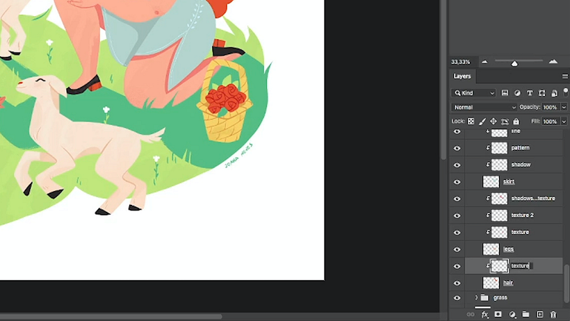 Tutorial Photoshop: aprenda a fazer texturas e brilhos em personagens 6
