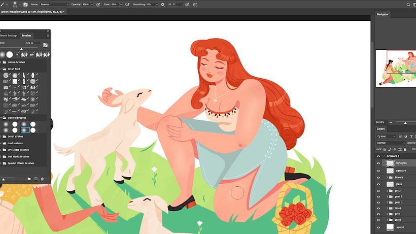 Tutorial Photoshop: aprenda a fazer texturas e brilhos em personagens 11
