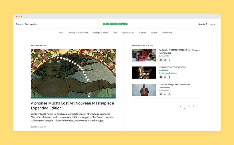 Kickstarter is one of the biggest crowdfunding platforms around.