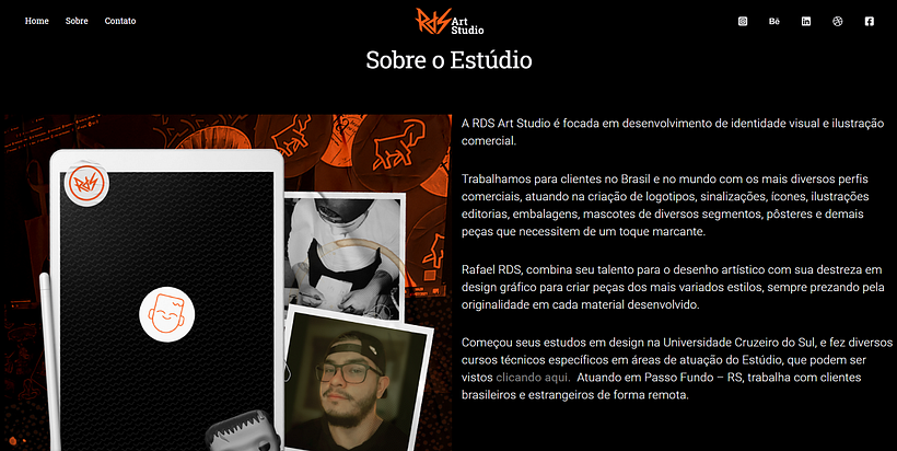 Meu projeto do curso: WordPress: crie um site profissional do zero 3