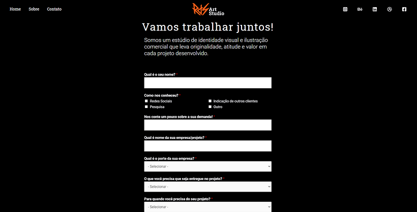 Meu projeto do curso: WordPress: crie um site profissional do zero 4