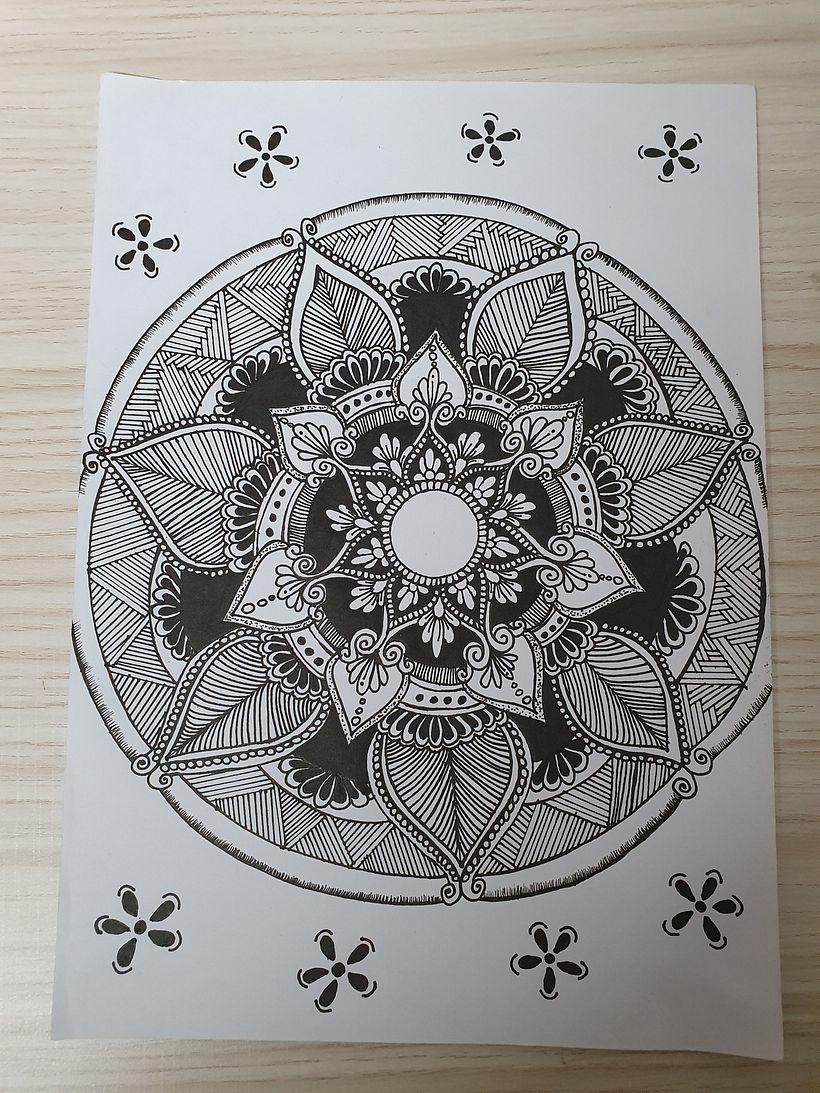 First try on Circular Mandala