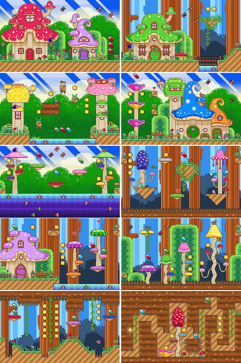 Mi Proyecto del curso: Creación de escenarios pixel art para videojuegos 11