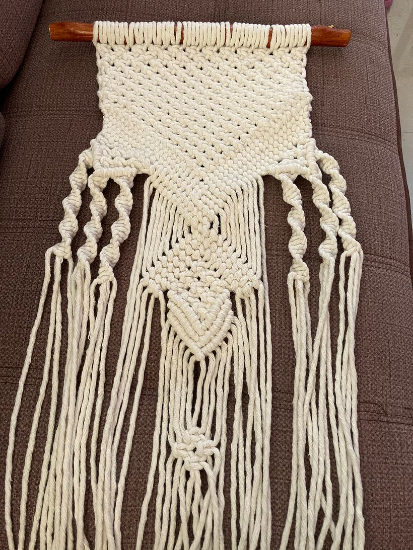 Mi Proyecto del curso: Técnicas de macramé circular 3