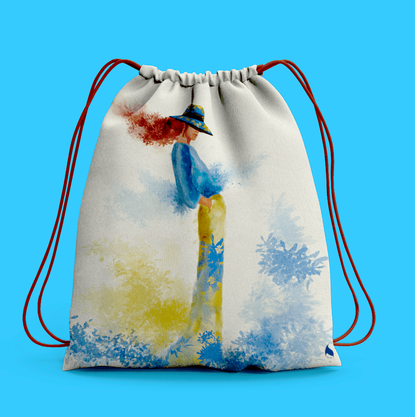 Fashion illustration for print textile  - https://taplink.cc/chrisillustra