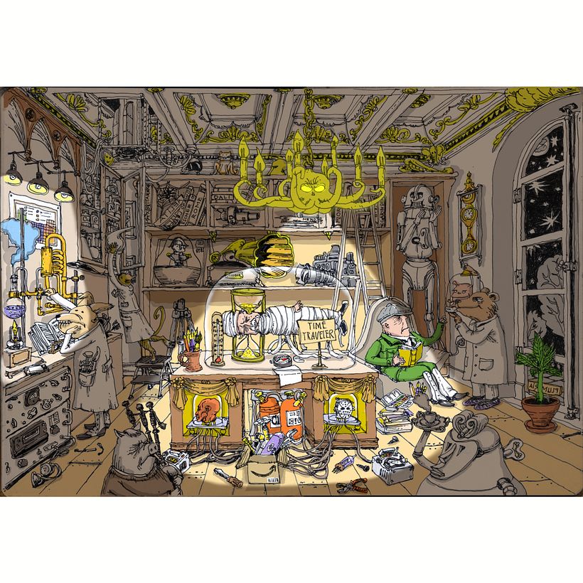 One-point perspective