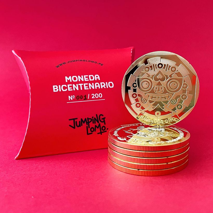 Moneda Bicentenario 7